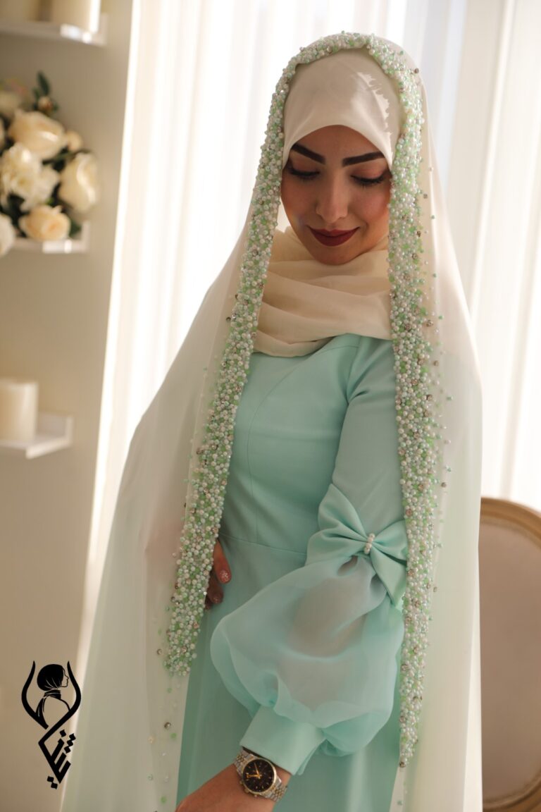 چادر عروس، چادر جواهر دوزی 111 لباس پوشیده یثنا