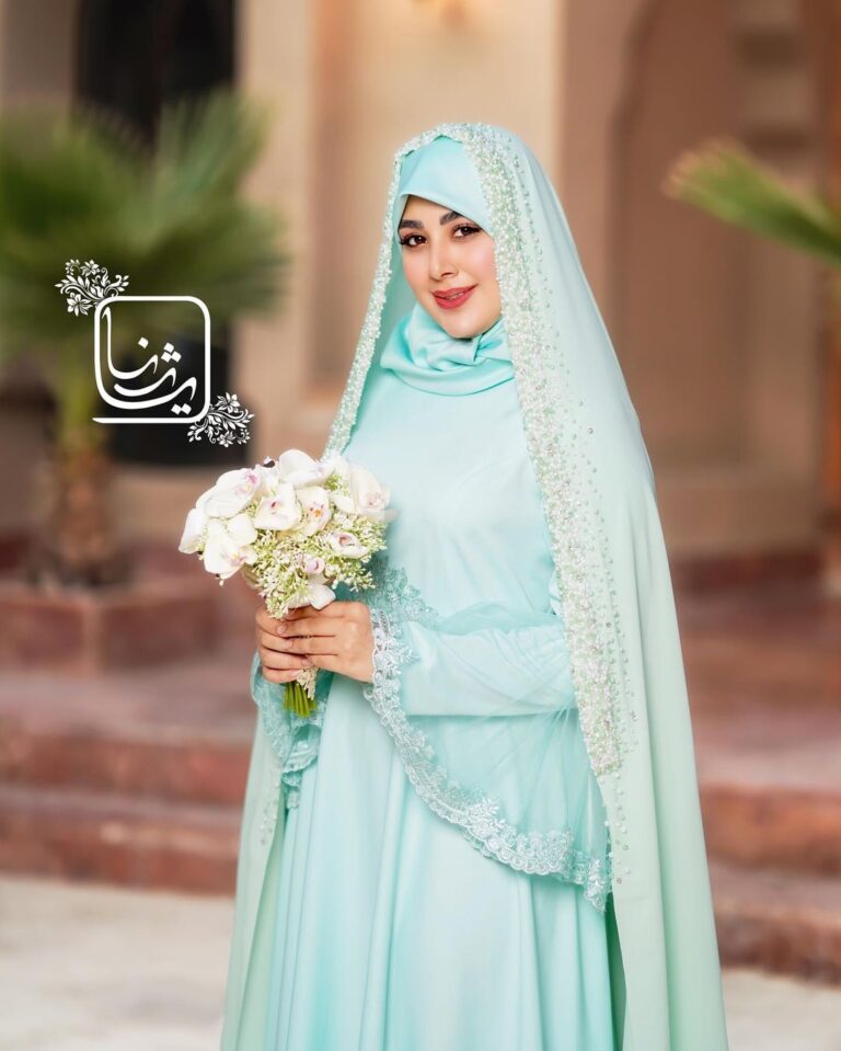 چادر عروس، چادر جواهر دوزی 62 لباس پوشیده یثنا