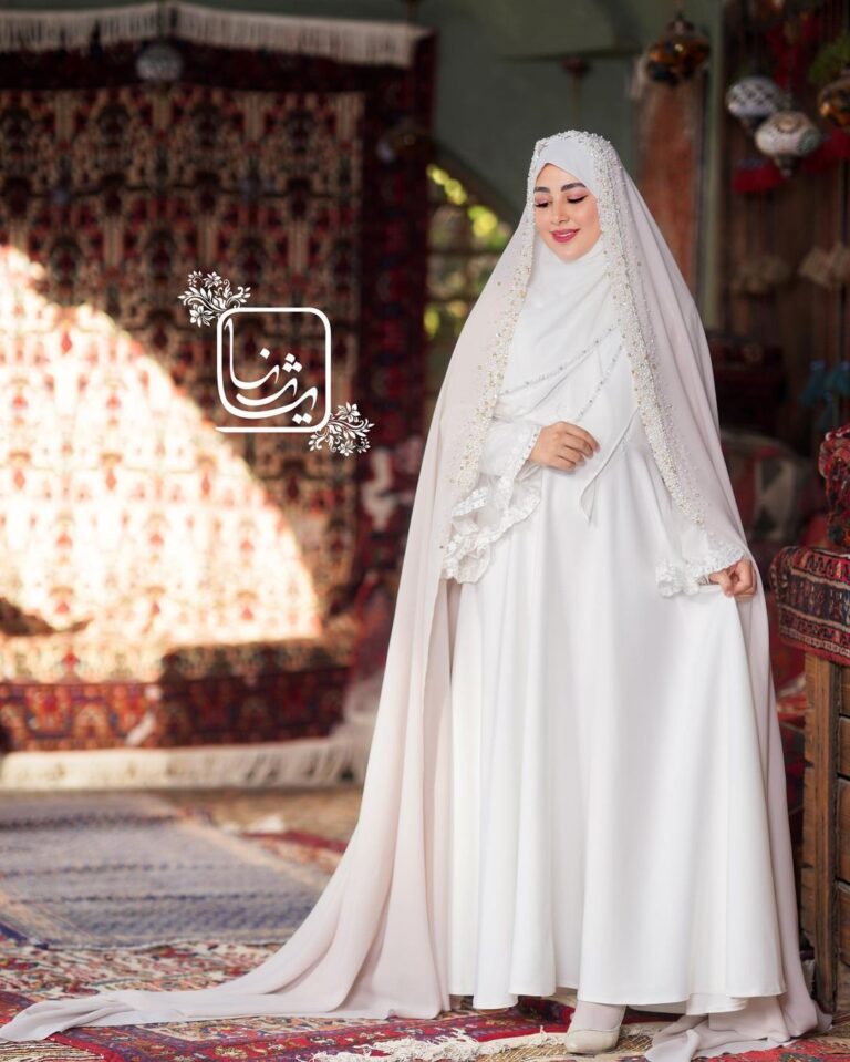 چادر عروس، چادر جواهر دوزی 60 لباس پوشیده یثنا