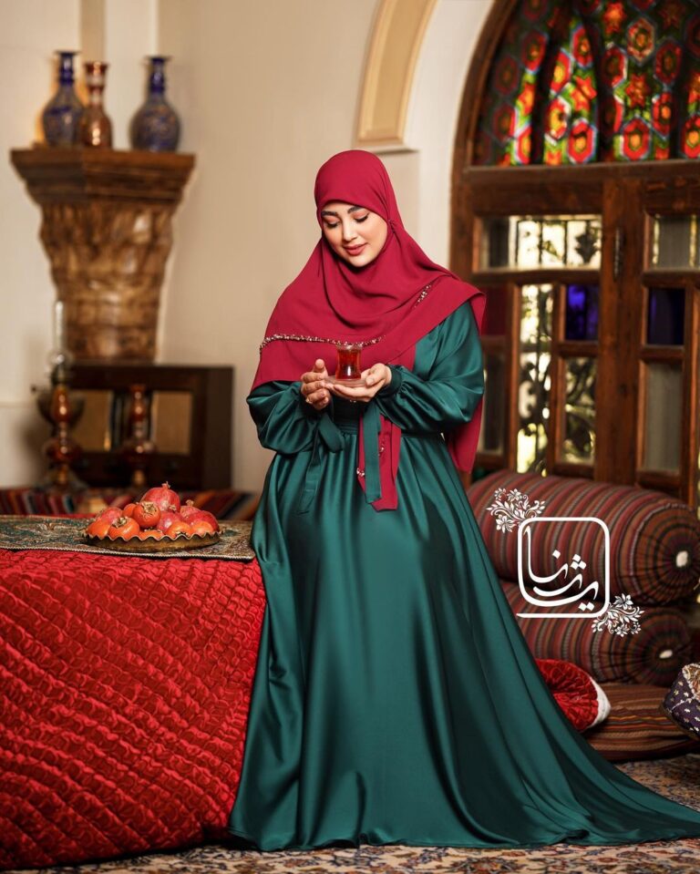 چادر عروس، چادر جواهر دوزی 34 لباس پوشیده یثنا